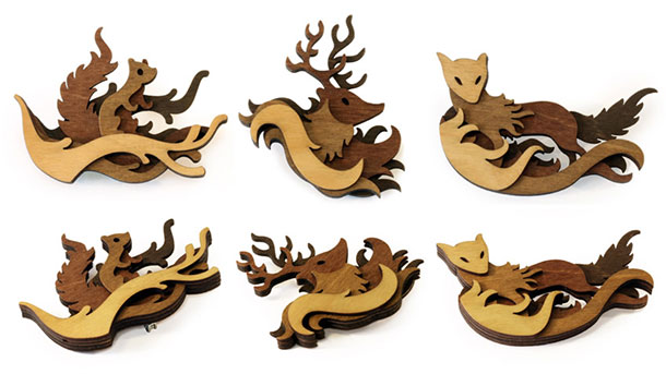 woodland_brooches_by_mtomsky-d6vurt4