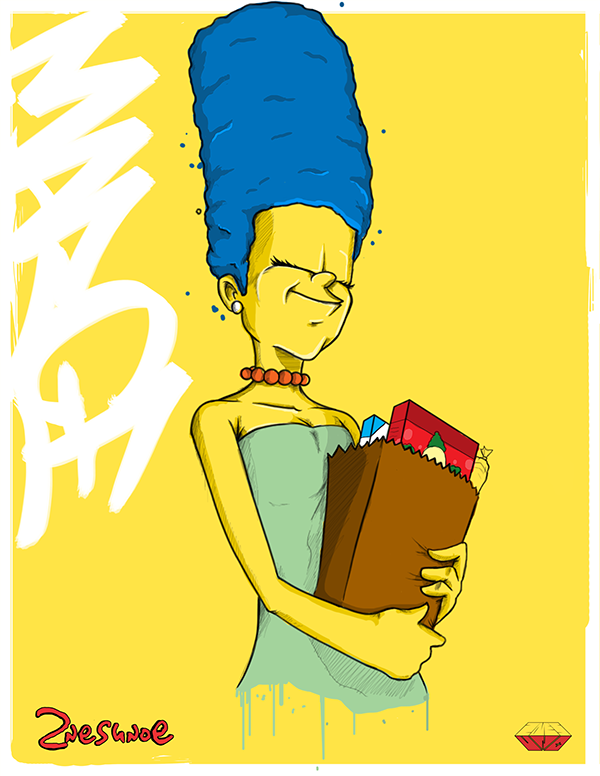 Simpsons-Marge-Favorite-Family
